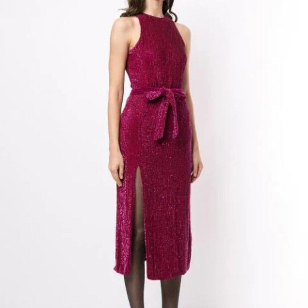 Retrofete Tilly Sequin Midi Dress